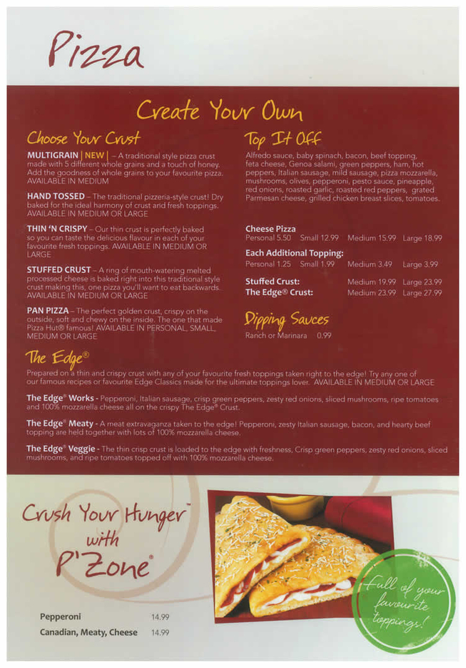 Menu Page