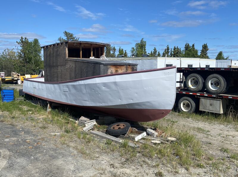 1953 Russel Hipwell Engines LTD Steelcraft Boat Yellowknife