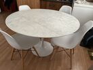 Dining table and chairs