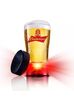 BUDWEISER GOAL LIGHT GLASS CUP