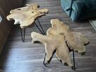 Coffee table and end tables 