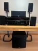 Yamaha surround sound system.