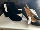 Women's Black Suede Shoes Size 10