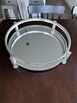 Silver mirrored tray