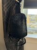 Women’s Black Leather Crossbody Purse