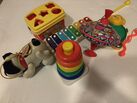 6-Piece Classic & Vintage Toddler Toy Lot